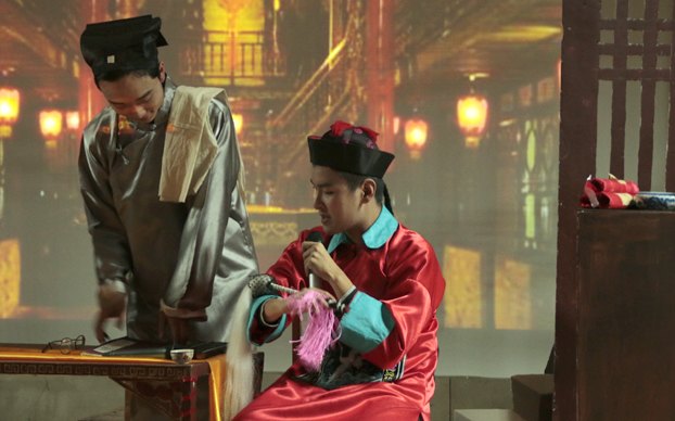 附中第六届经典文学作品桥段演绎大赛举行