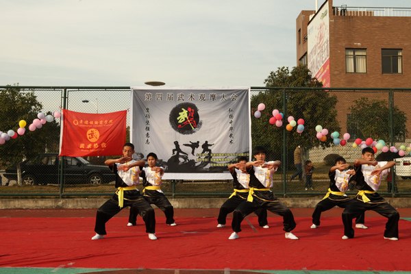 武术协会举办第四届武术观摩大会