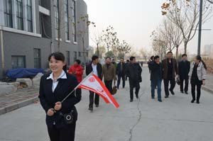 安徽十所知名高中学校校长到山东旅游职业学院参观调研