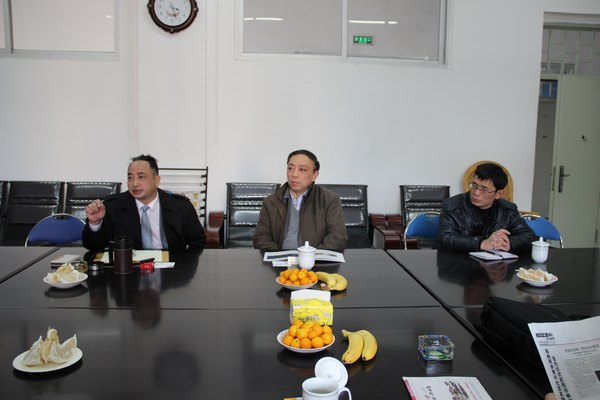 全国政协委员、三明香港联谊会会长王明洋来校洽谈合作