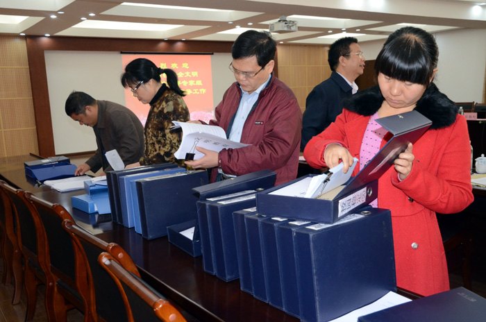 2013年全区高校安全文明校园考核测评组来广西师范学院实地考评