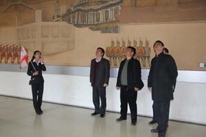 东营市技师学院工会主席郭琳一行来山东旅游职业学院参观考察