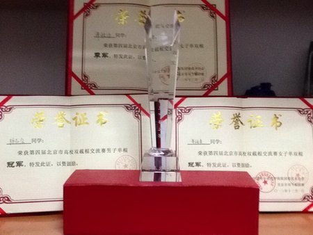 武术协会在北京市比赛中获得好成绩