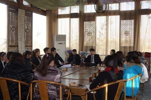 山东旅游职业学院首期教职工与院领导一起品茶活动圆满举行