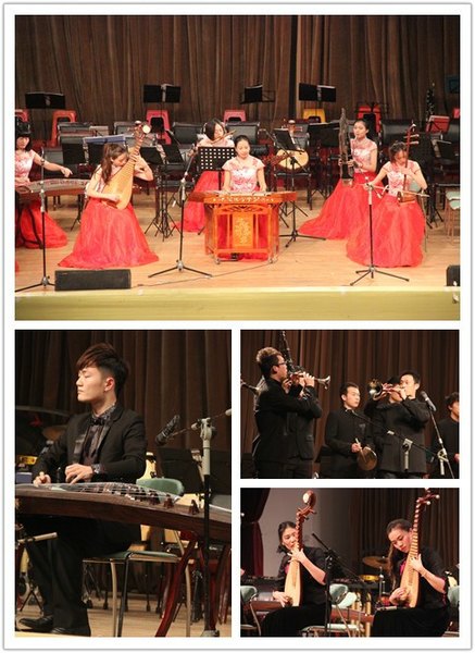 武汉工程大学举办高雅艺术进校园——东方中乐团民族器乐专场音乐会