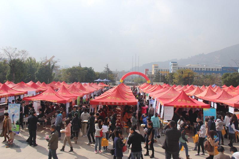 云南省2014届独立学院(民办)综合类毕业生双向选择洽谈会隆重开幕