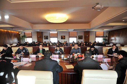 吉林省民办高校党建预评估组莅临长春建筑学院检查考评