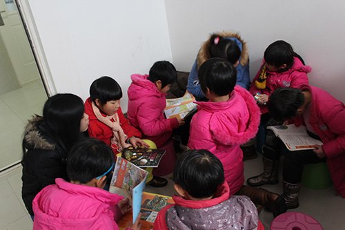 极光青协开展关爱儿童牙齿活动