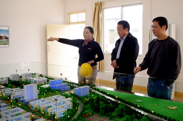 合肥学院副院长郑永红到广西师范学院考察五合新校区建设情况