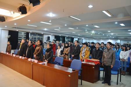 (图文)安徽工业大学工商学院召开2012-2013学年评奖评优表彰大会