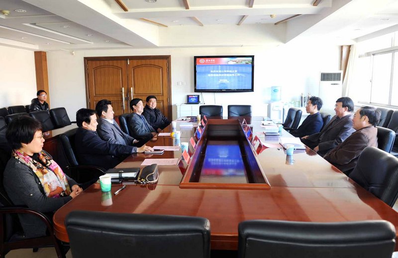 山东科技大学考察团来校考察