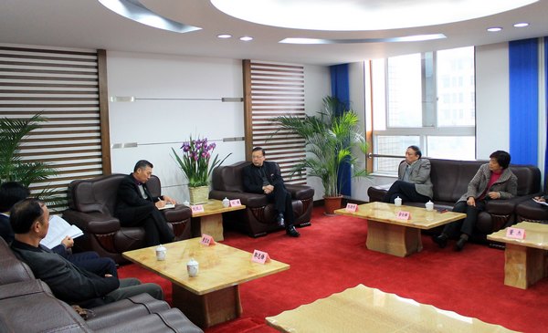 美国特拉华州立大学刘凤山副校长来访