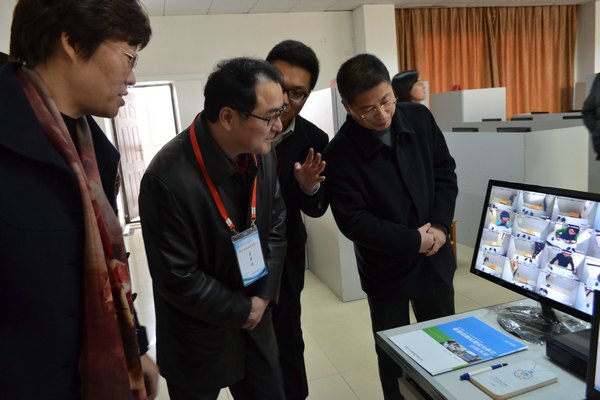 省普通话培训测试中心领导来武汉工程大学检查指导普通话测试工作