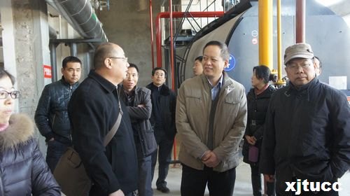西安交通大学城市学院燃气锅炉进行特种设备综合验收