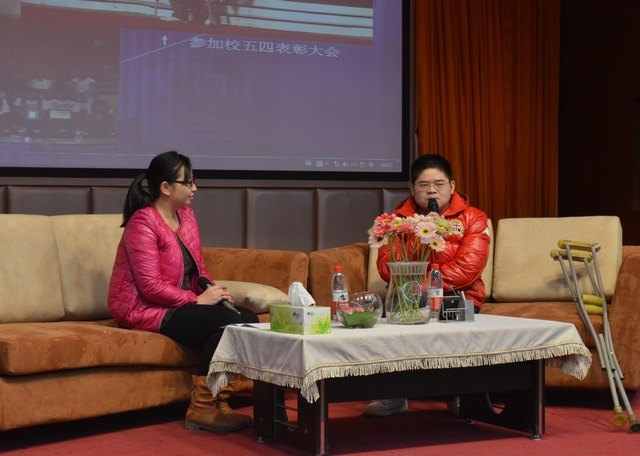 湖北工业大学优秀毕业生全国“自强之星”郭百岭回校访谈