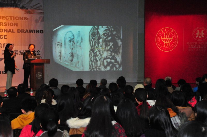 东华大学与新南威尔士大学联合主办国际素描研讨会及作品展