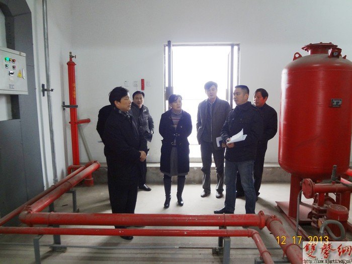 南京艺术学院举行校园消防安全现场推进会