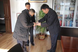 南京旅游职业学院党委副书记张志祥一行来山东旅游职业学院参观考察