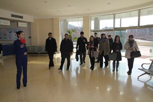 南京旅游职业学院党委副书记张志祥一行来山东旅游职业学院参观考察