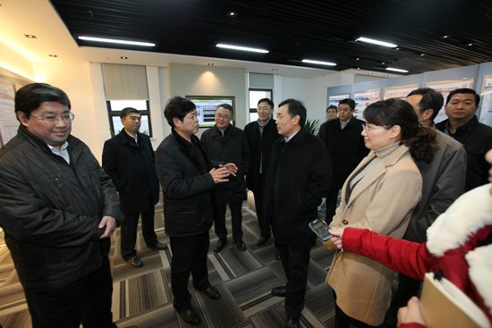 泰州市委副书记、代市长陆志鹏一行来院视察