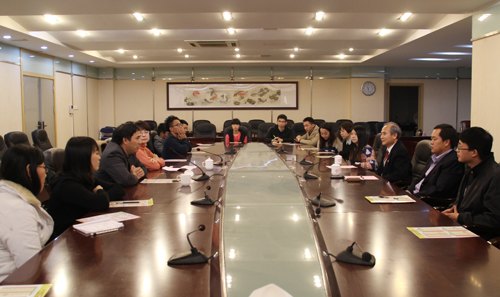 台湾致理技术学院校长访问惠州学院