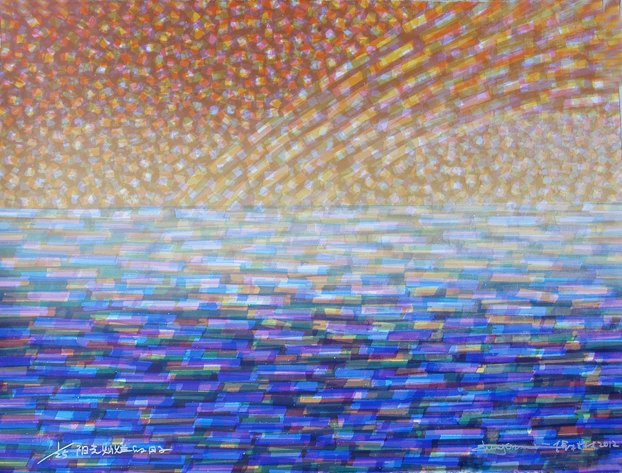 难得糊涂——张桂林作品展在798展出