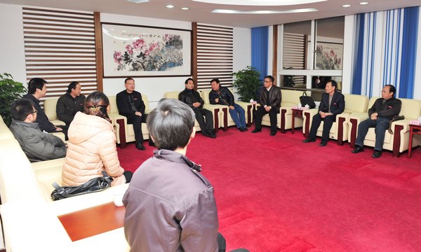 校领导接见三明学院荣获国家级大赛一等奖师生代表