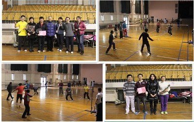 工学院第一届教工羽毛球赛收拍