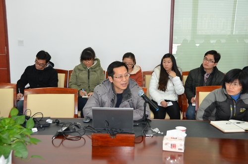 上海市电力公司电科院柳劲松高级工程师来校作报告