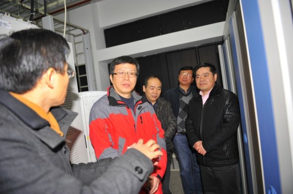 中央督导组来金陵学院检查工作