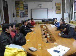 电子科技大学中山学院外国语学院院长邓隽一行来外国语学院访问与交流