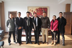 上海迪士尼度假区招聘总监唐伟一行来山东旅游职业学院考察交流