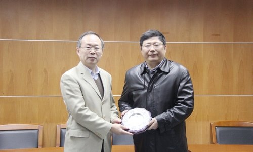 杨海涛书记率队到佛山科学技术学院考察学科建设及申硕工作