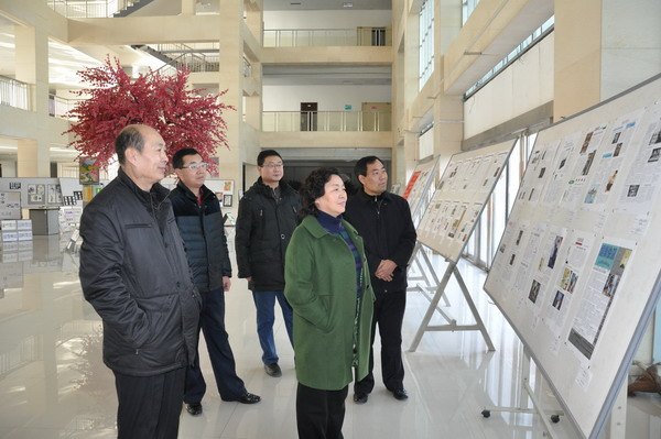 郑州职业技术学院大众传媒系举办期末实践教学作品展