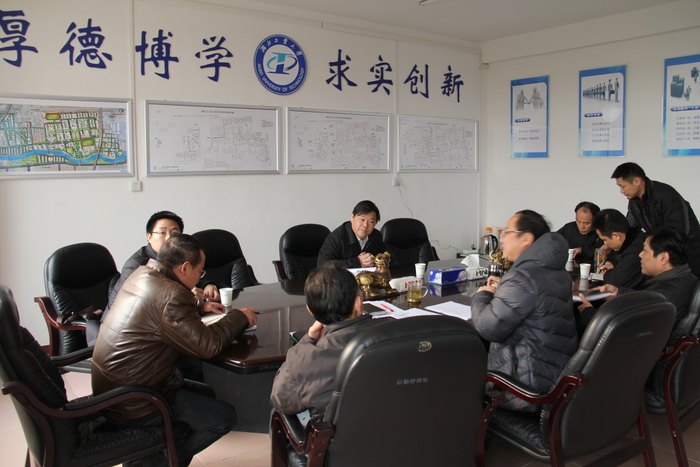 刘德富调研指导后勤工作