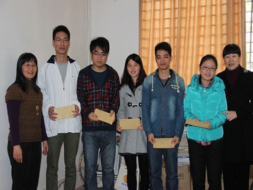 化工学院党委开展迎新年送温暖活动