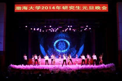 激情飞扬 青春梦想研究生学院举办2014年研究生元旦晚会