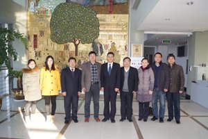 江苏农林职院党委副书记王润贤一行来山东旅游职业学院参观考察