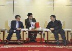 韩国东亚大学与安东科学大学访问团访问郑州大学