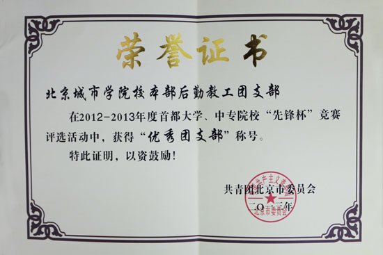 首都大学、中专院校“先锋杯”竞赛评选结果