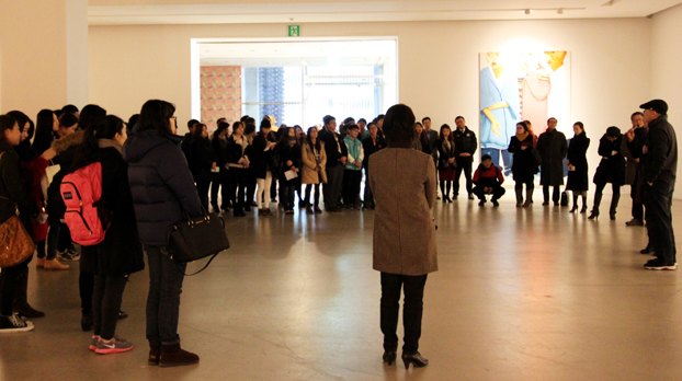 李帆:“人生礼赞”在韩展出