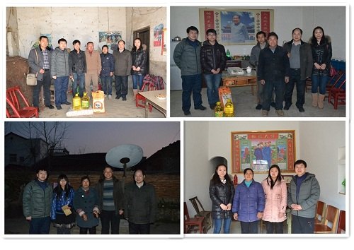 践行群众路线,电气学院走访慰问困难学生