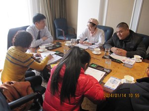 宋德利院长赴青岛看望实习生