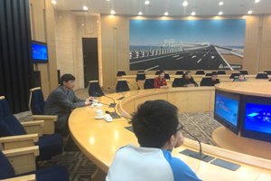 狄保荣书记一行看望济南地区实习生