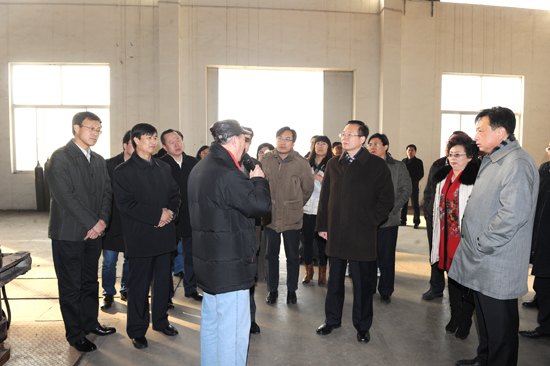 校领导赴滨州高新技术产业开发区考察