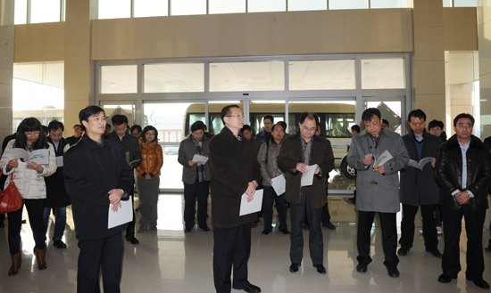 校领导赴滨州高新技术产业开发区考察