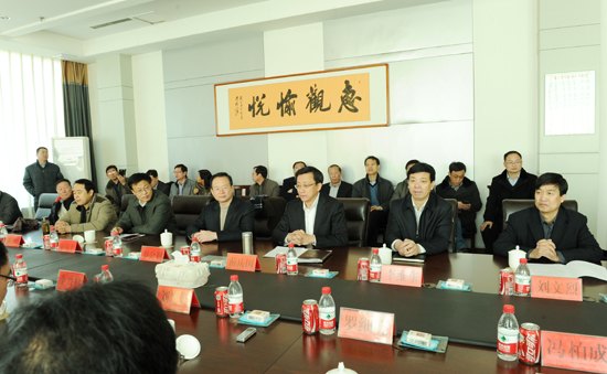 校领导赴滨州高新技术产业开发区考察