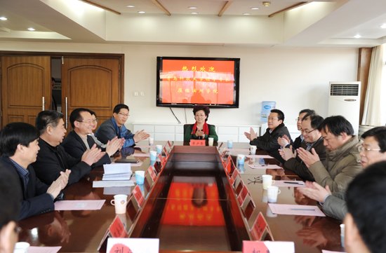 青岛科技大学考察团来校考察交流