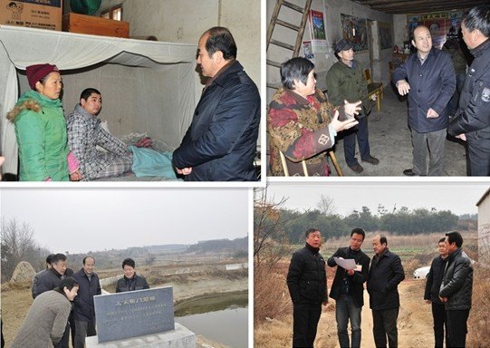 周应佳赴红安调研湖北工业大学“三万”活动