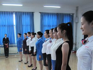 山东旅游职业学院2014年航空服务专业招生面试工作顺利完成